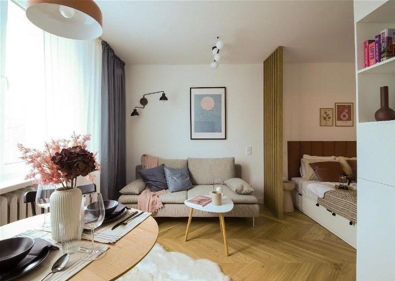 Designer Studio With Bedroom Near Old Town Dubois Varşova Dış mekan fotoğraf